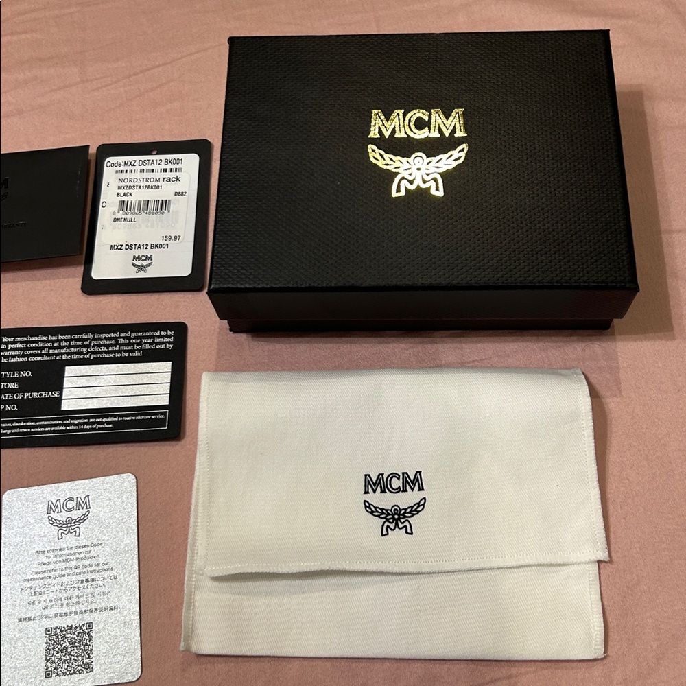 MCM spectrum diamond mini wallet - Picture 4 of 6
